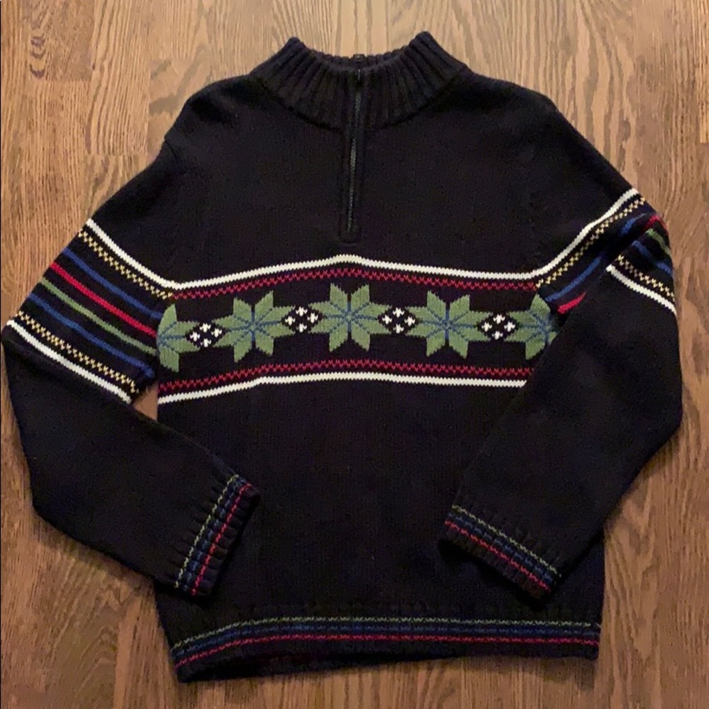 Talbots snowflake sweater